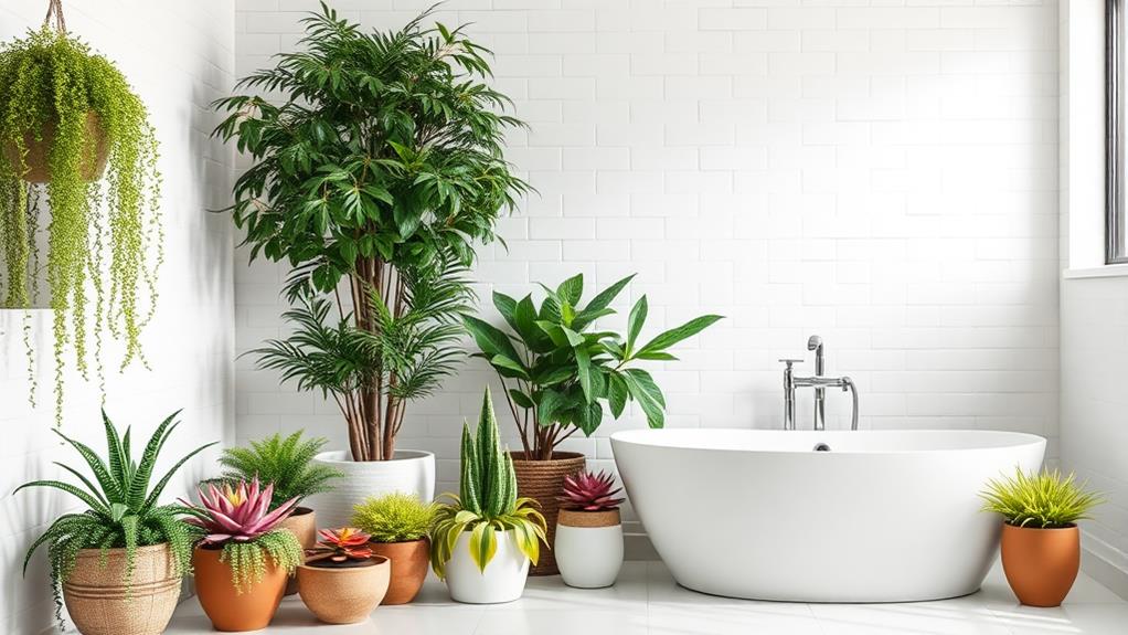 artificial plants for bathrooms