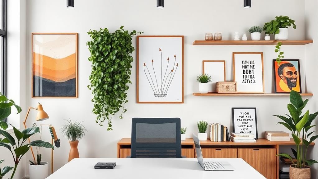 elevate your workspace decor