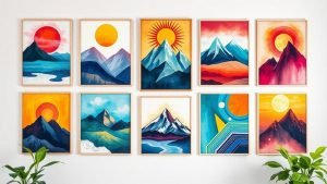 inspiring motivational wall art