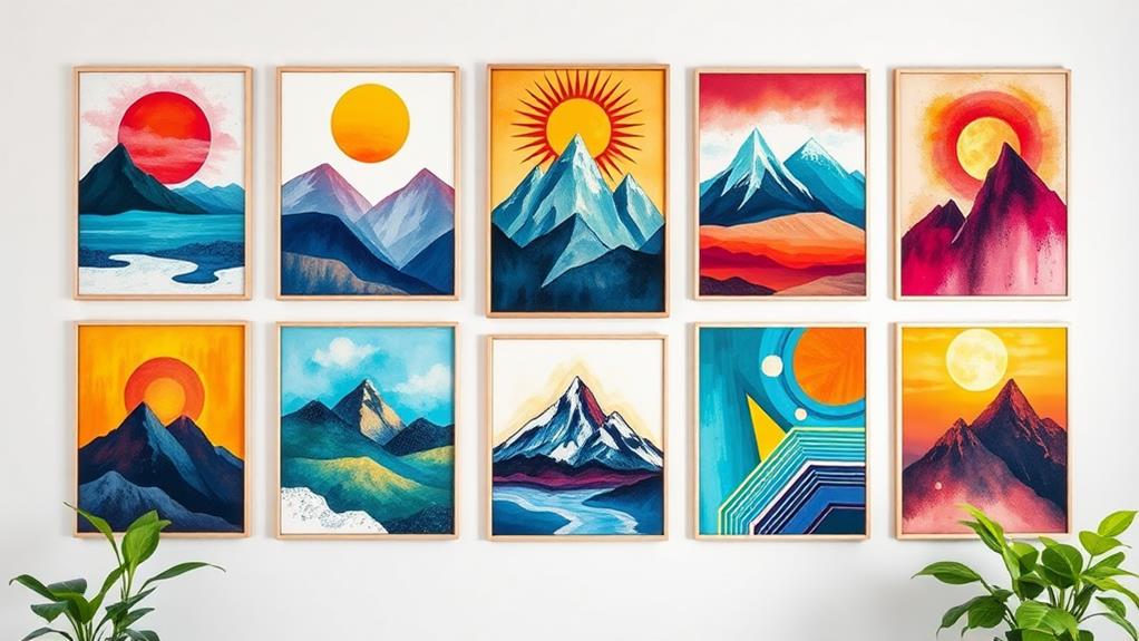inspiring motivational wall art