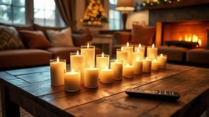 remote controlled flameless candles