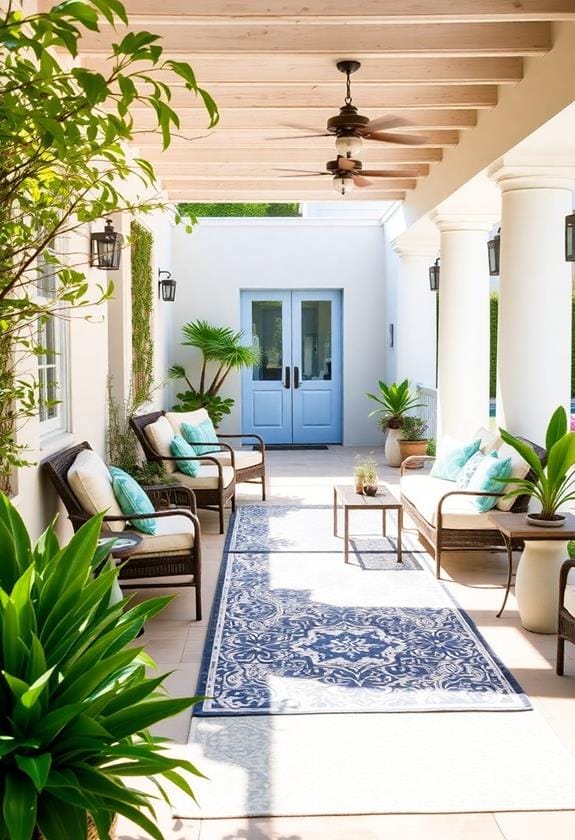 Top 10 Stylish Outdoor Rugs for Patios 5 beachy aesthetic collection choices