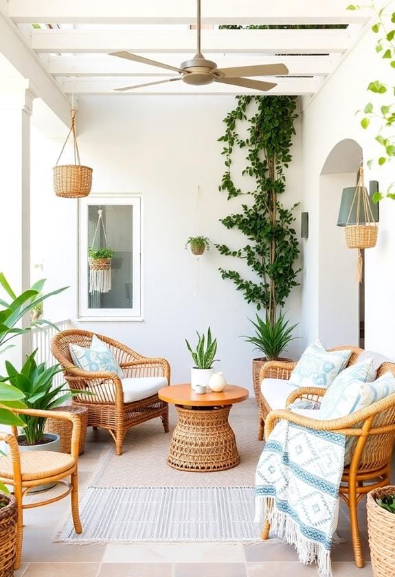 Perfect Coastal Themes for Outdoor Spaces 7 beachy bohemian aesthetic