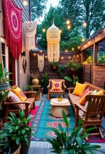 boho outdoor decor inspirations