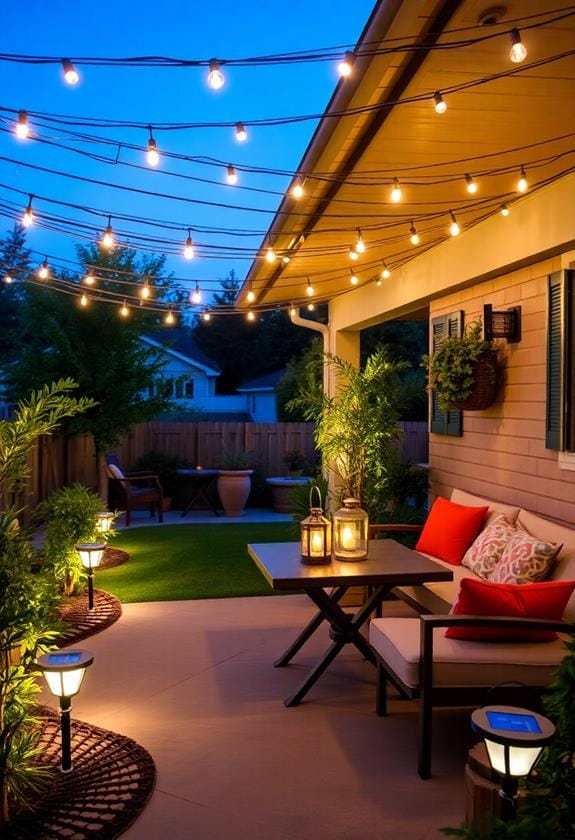 Cost-Effective Ideas for Patio Decor 3 budget friendly lighting options