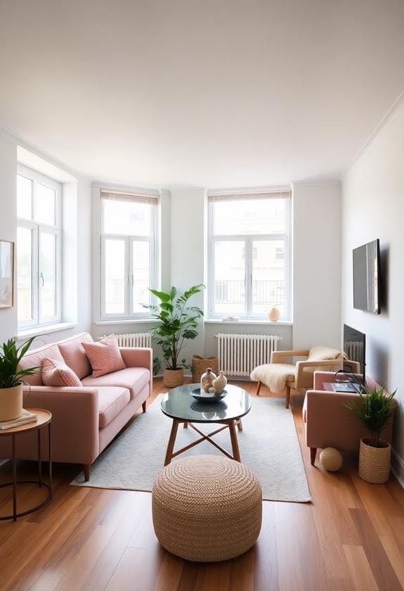 choose bright color palette