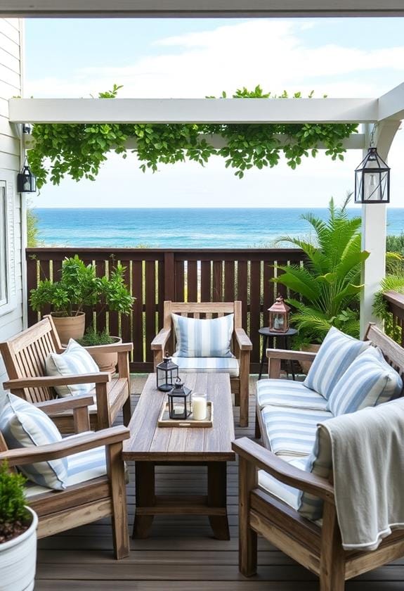 Perfect Coastal Themes for Outdoor Spaces 3 coastal cottage aesthetic appeal