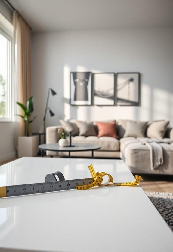 collect room dimensions accurately