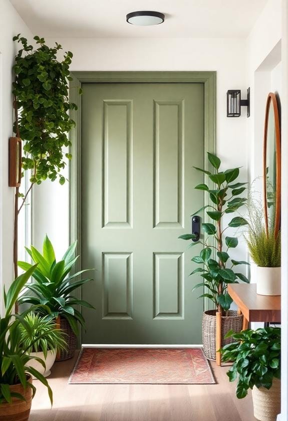 Choosing Door Colors for Feng Shui Harmony 6 color therapy for wellness