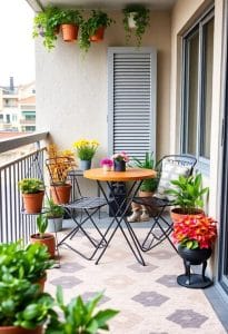 compact furniture for balconies