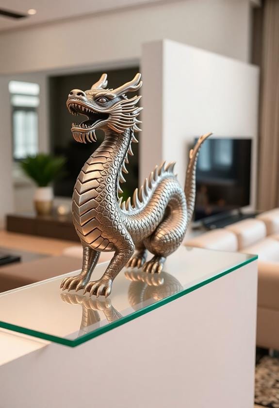 Must-Have Feng Shui Dragon Statues for Your Home 8 contemporary dragon feng shui