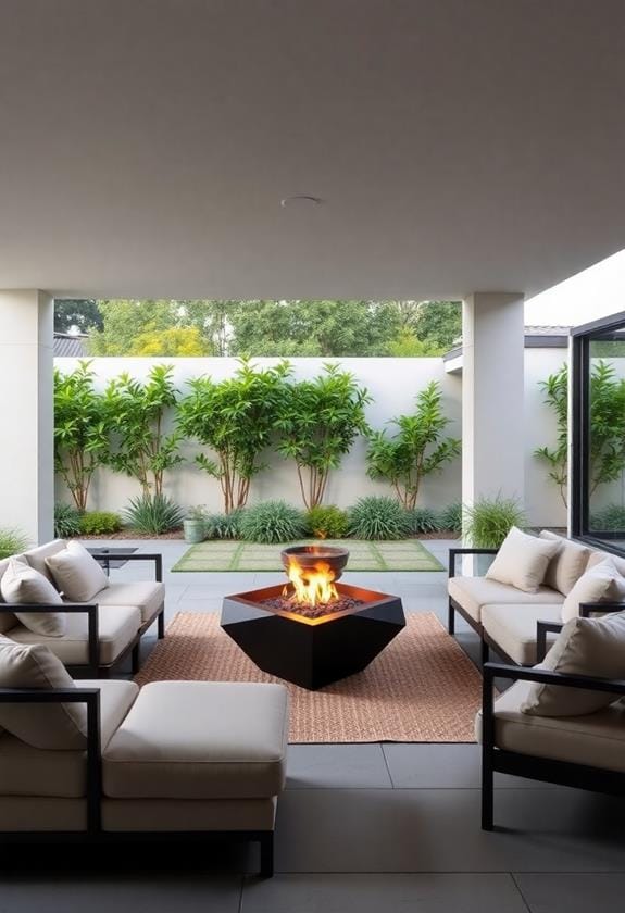 5 Best Outdoor Seating Arrangements Ideas 3 contemporary outdoor relaxation space