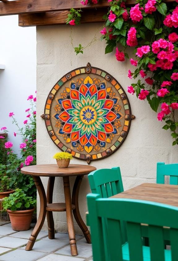 Enhancing Backyards With Outdoor Wall Art 5 creative home decor projects