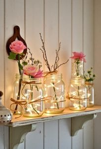 creative mason jar decor