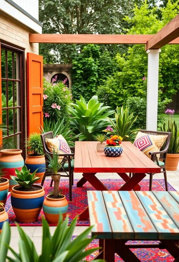 Cost-Effective Ideas for Patio Decor 7 creative painting techniques unveiled