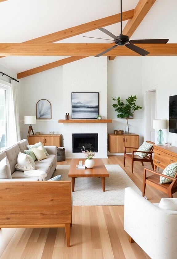 eclectic furniture design blend