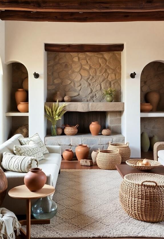 embracing natural material elements