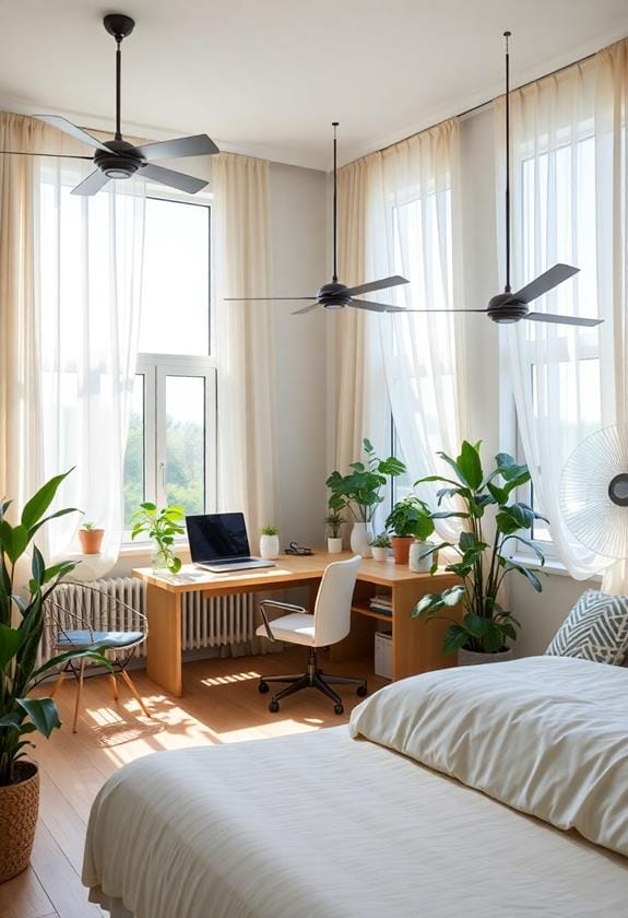 ensure proper ventilation flow