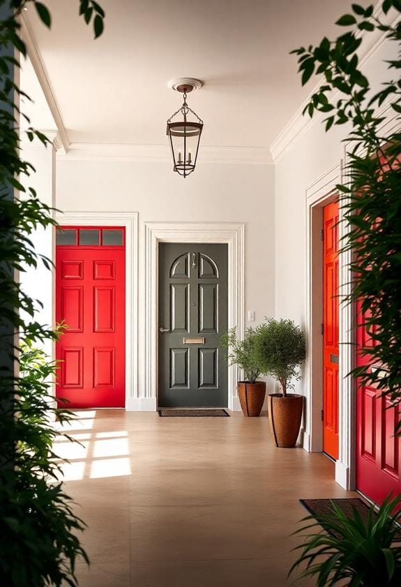 feng shui door color guide