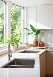 feng shui kitchen sink placement