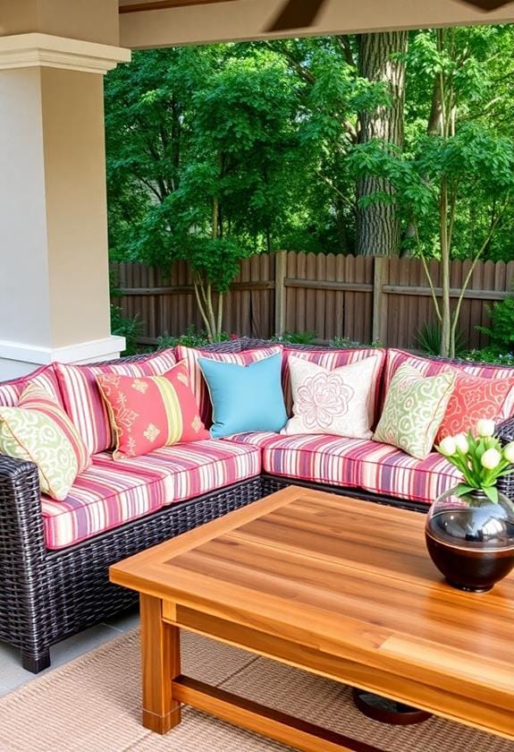 Exquisite Outdoor Home Decor Essentials 6 high quality patio cushions