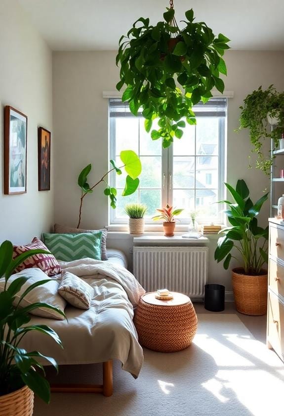 integrate greenery into spaces