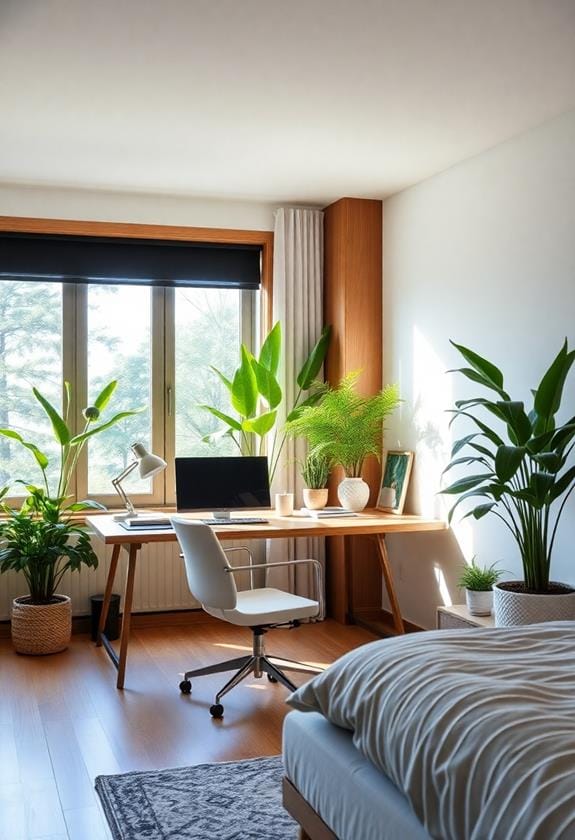 integrate lush greenery indoors