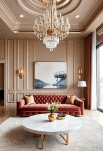luxurious living room tips