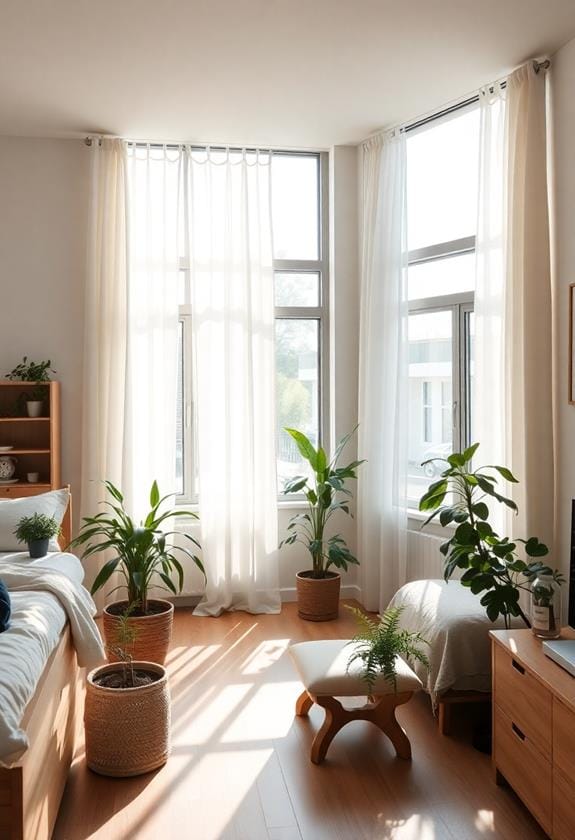 maximize ambient daylight exposure