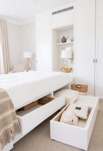 maximize space with storage