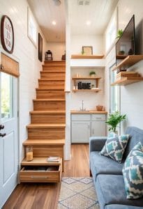 maximize tiny home storage