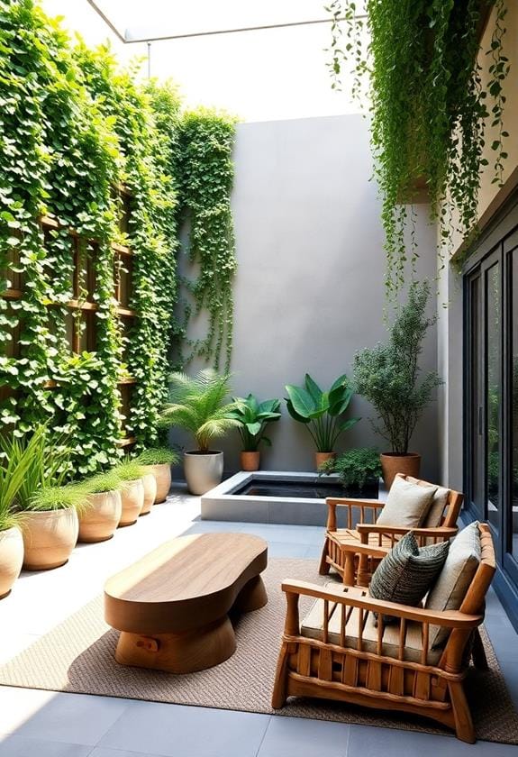 Top Outdoor Decor Trends for 2025 2 nature inspired architectural aesthetics