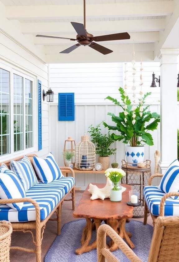 Perfect Coastal Themes for Outdoor Spaces 1 nautical themed home accessories