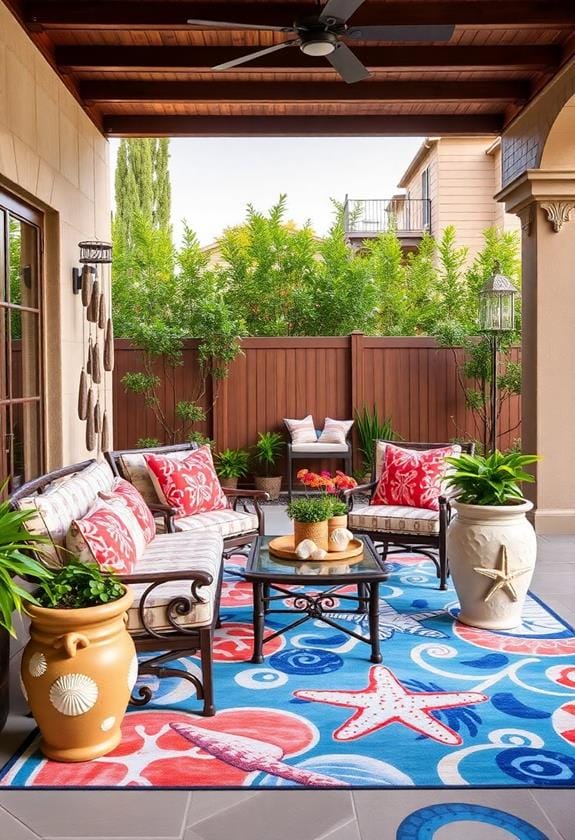 Perfect Coastal Themes for Outdoor Spaces 6 ocean inspired design elements