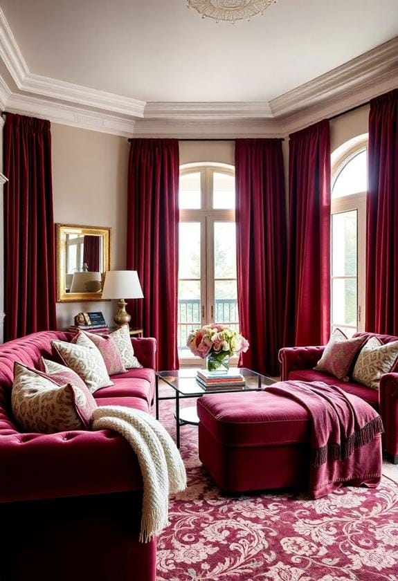 opulent fabrics and textiles