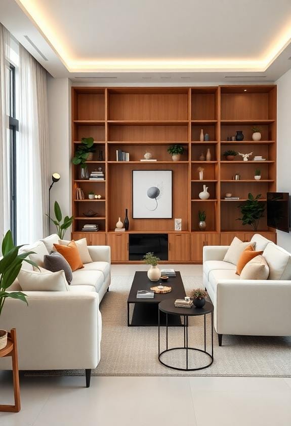organized and pristine environment