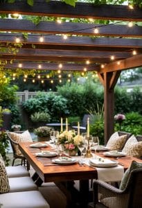 outdoor dining space inspiration
