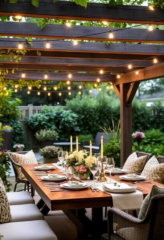 outdoor dining space inspiration