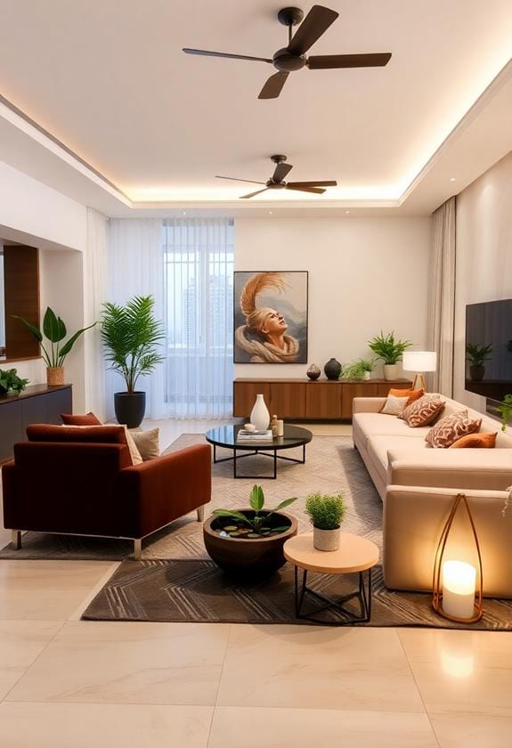 rearrange living room setup