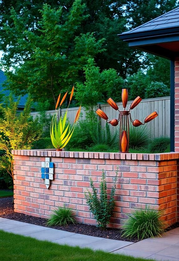 Enhancing Backyards With Outdoor Wall Art 3 securely hanging wall decor