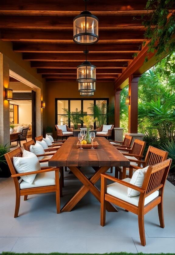 Stunning Ideas for Your Outdoor Dining Space 1 selecting ideal home furnishings