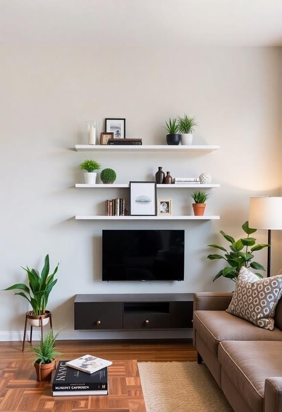 space saving wall storage