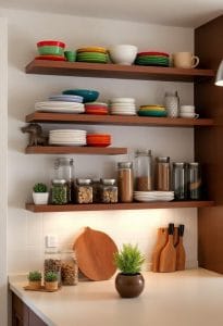 stylish open shelving ideas