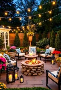stylish outdoor garden decor
