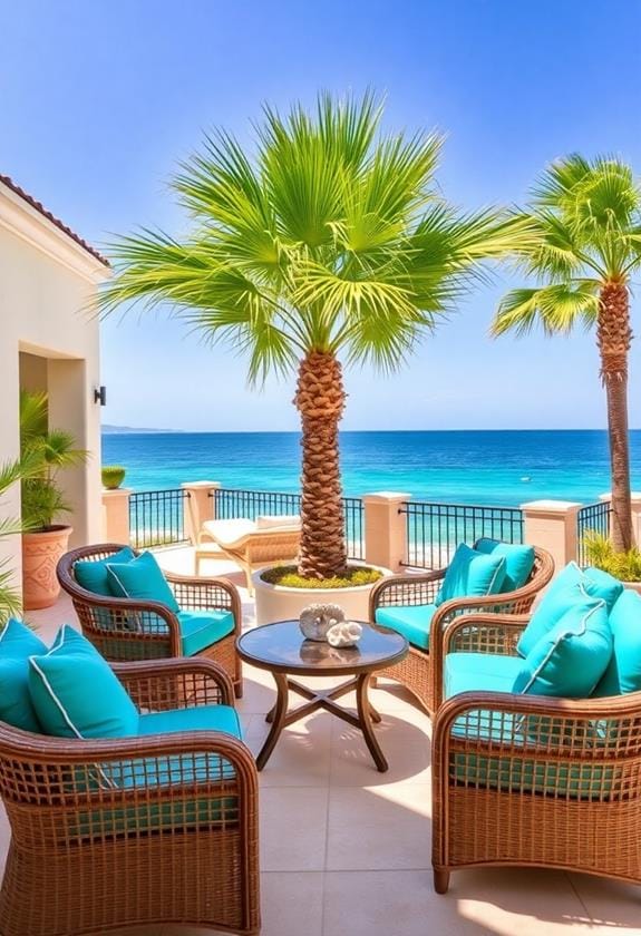 Perfect Coastal Themes for Outdoor Spaces 2 tropical coastal relaxation experience