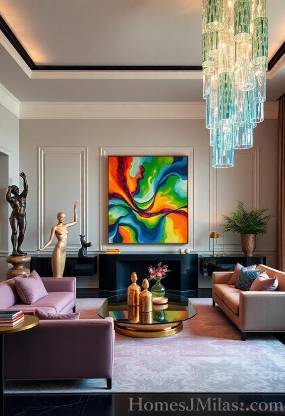 Luxury Decor Ideas for Contemporary Homes 8 unique curated artworks showcase