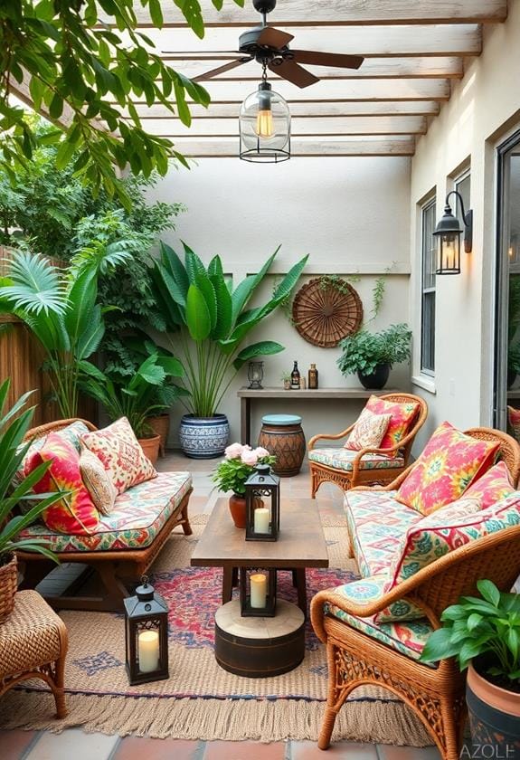 10 Best Boho Style Outdoor Decor Ideas 4 unique garden seating options