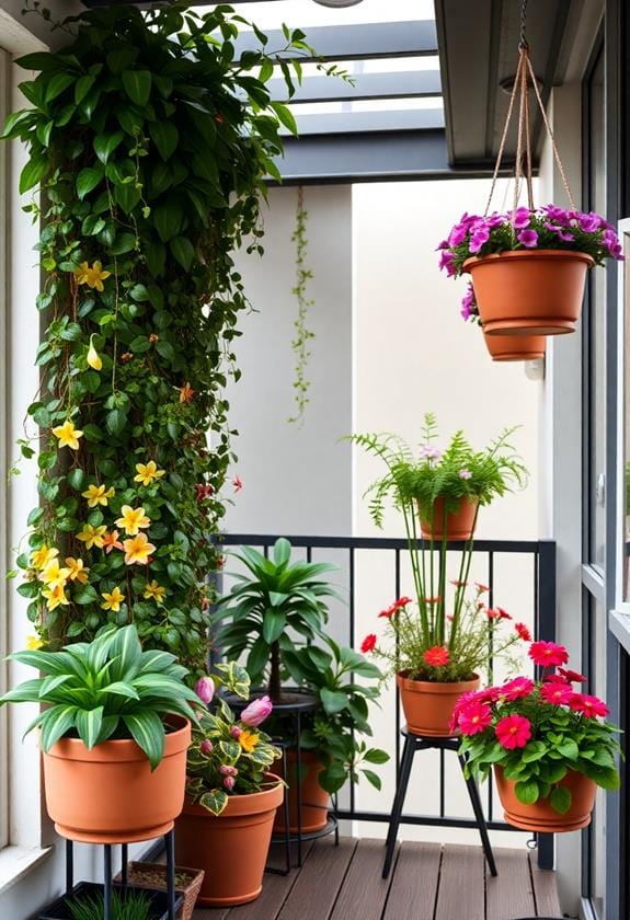 6 Best Outdoor Decor Ideas for Small Balconies 1 vertical garden design techniques